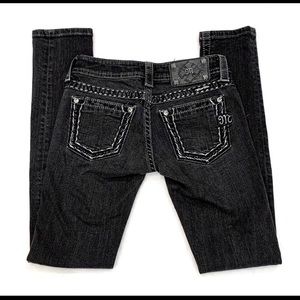 Miss Me Jeans Black Size 30 Woman’s Skinny